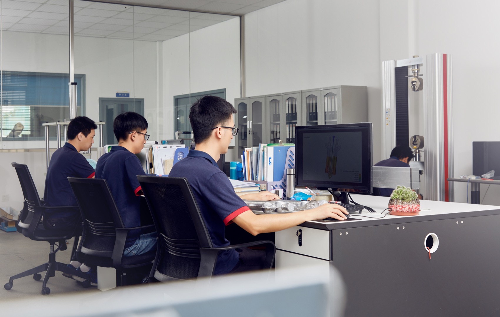 In-house metrology and test lab at our Xiamen base