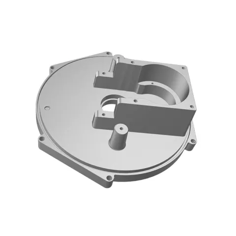 Cast aluminum bell housing