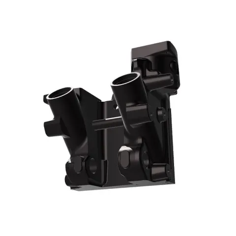 Cast cylinder block